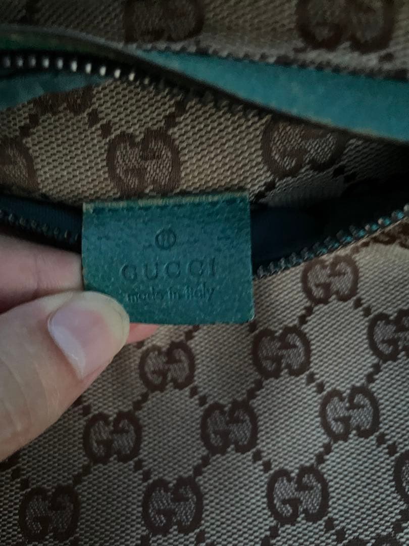 GUCCI CGキャンバス　ウエストポーチ　ボディバック