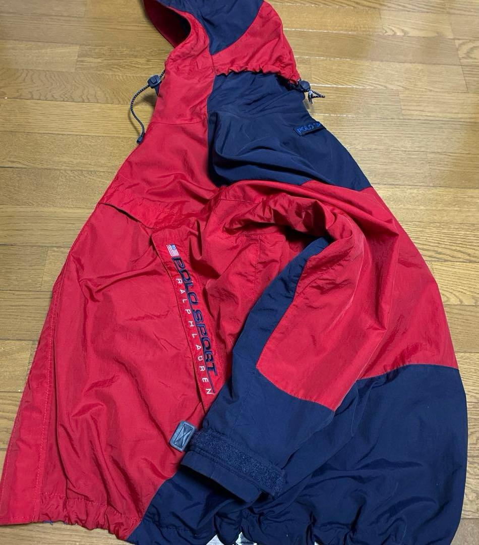 r*8様 90sビンテージ ラルフローレン POLO SPORT マウンテンパー