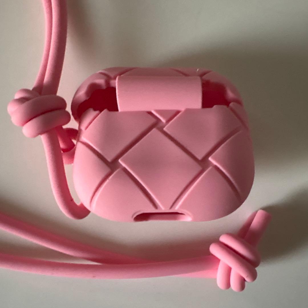 ボッテガヴェネタAirPodsケース　第3世代　ピンク