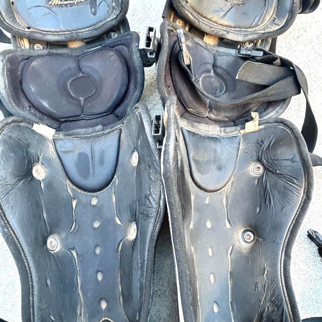 ミズノプロ　キャッチャー防具　セット　マスク　プロテクター　　軟式　野球