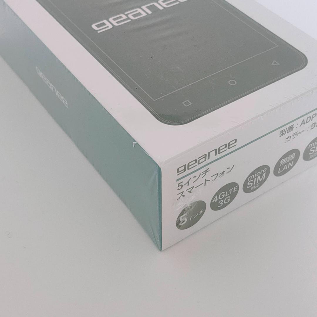 [新品未開封]Geanee ADP-503G　スマートフォン本体　スマホ本体