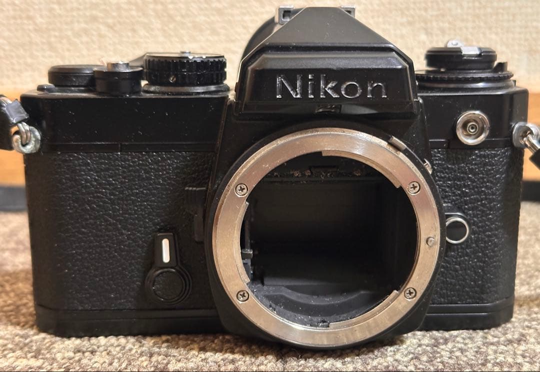 NIKON FE レンズ カメラ　レンズ 50mm 1:1.2 ジャンク　本体