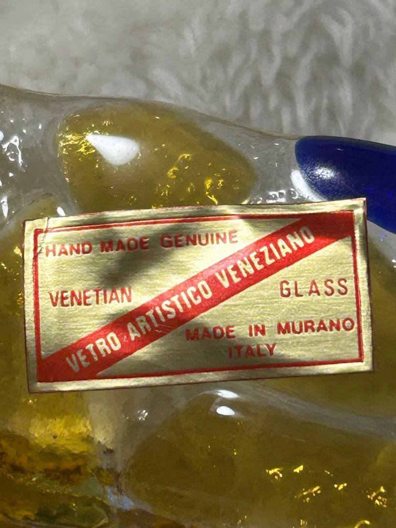 ヴェネチアガラス　ヴェネツィア　灰皿