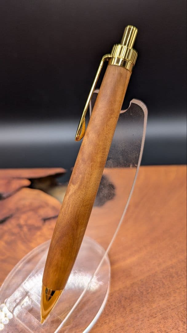 630白檀　サンダルウッド　木軸シャーペン　ボールペン