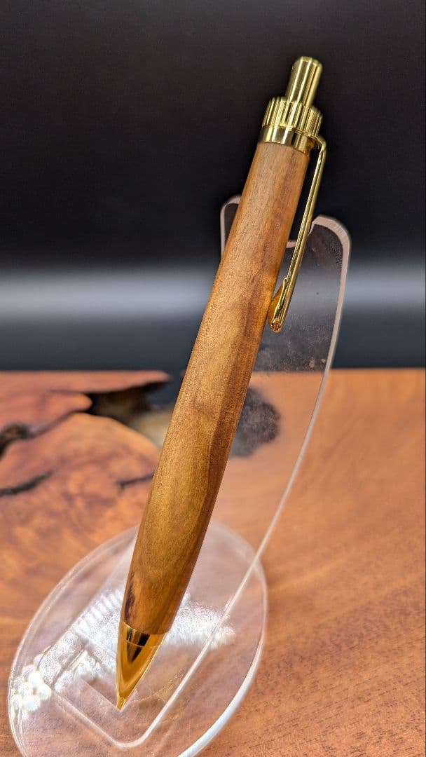 630白檀　サンダルウッド　木軸シャーペン　ボールペン