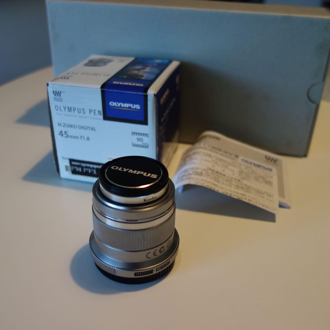 【美品箱付】 M.ZUIKO DIGITAL 45mm F1.8