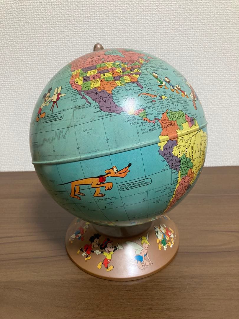 激レア　Rand McNally社　地球儀