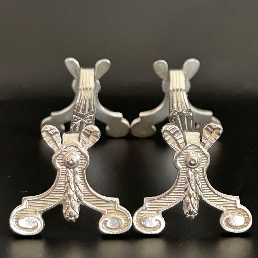 Y*ん様 現品限り　クリストフル　リュバン　リボン　ナイフレスト　４本セット　ビ