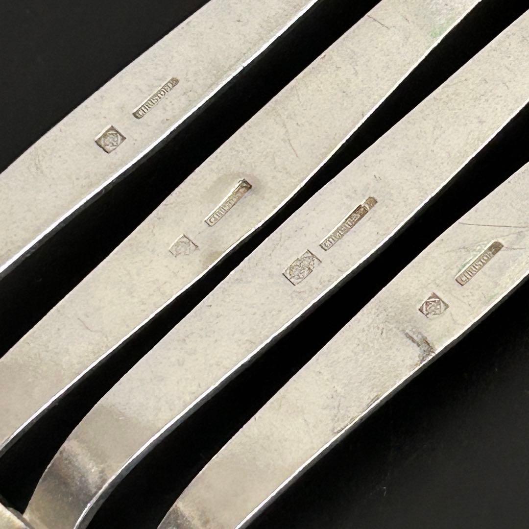 Y*ん様 現品限り　クリストフル　リュバン　リボン　ナイフレスト　４本セット　ビ