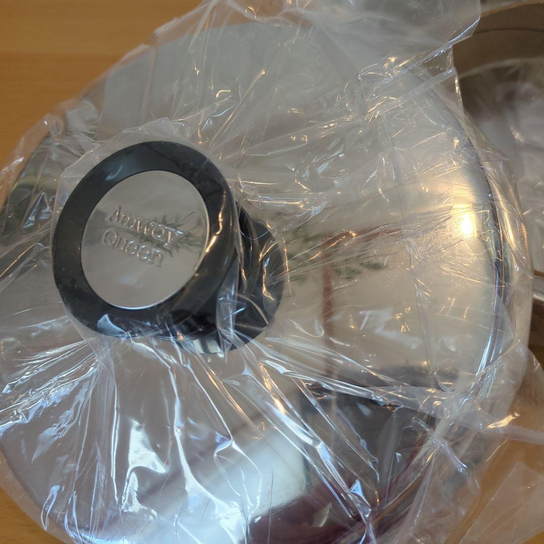 【新品・未使用】アムウェイ 中フライパン Amway 鍋 ステンレス