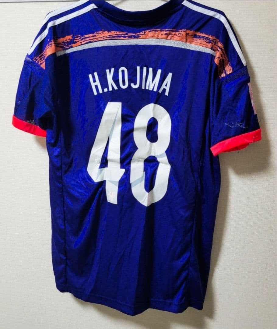 adidas　アディダス　AKB48　小嶋陽菜さん　日本代表　ユニフォーム