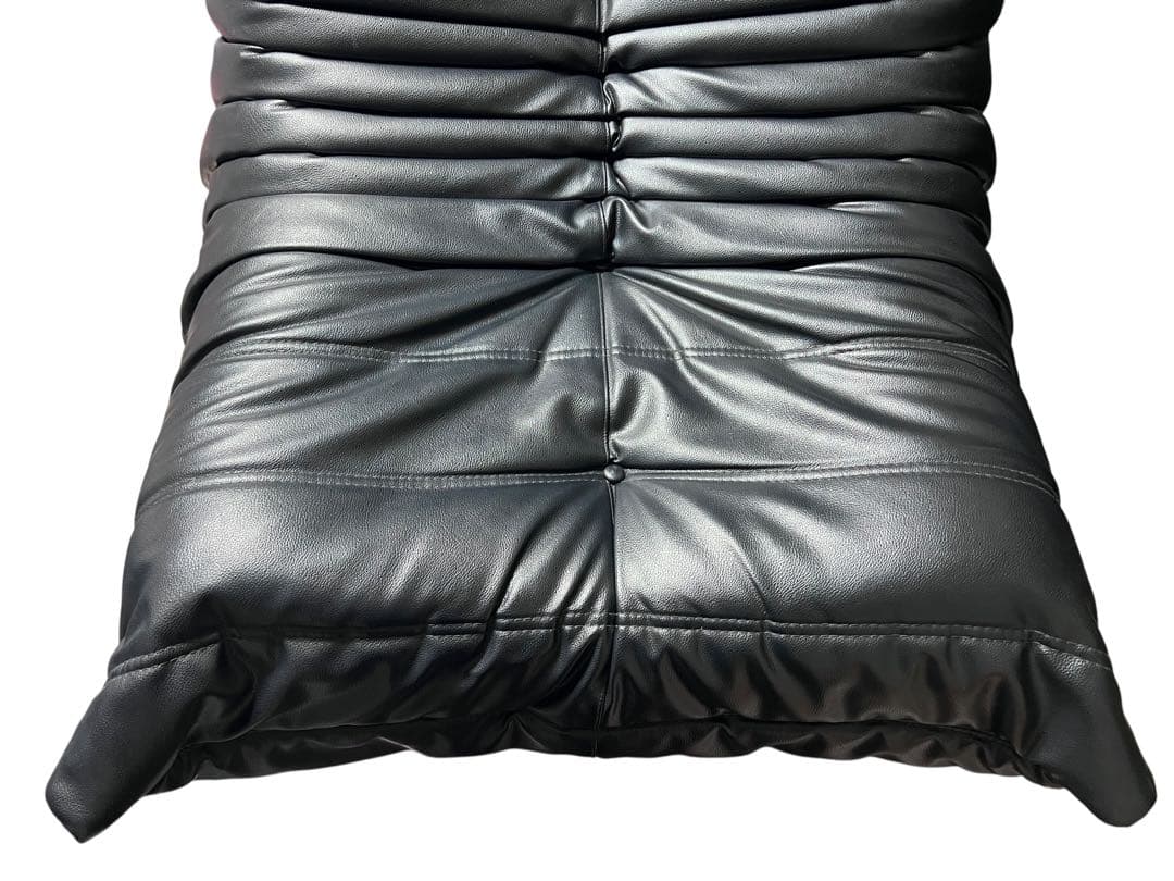 正規品 リーンロゼ トーゴ 1P ブラック レザー 合皮 ligne roset