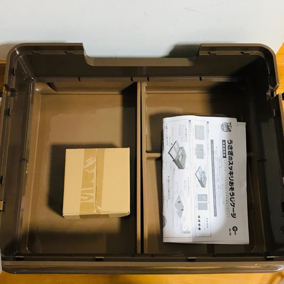 【匿名配送、送料無料】未使用品　うさぎのスッキリおそうじケージ　ML-99