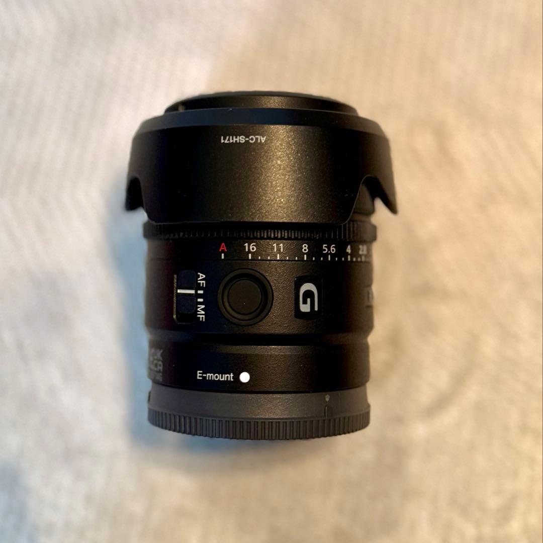 Gレンズ SONY E 15mmF1.4 広角 単焦点SEL15F14G