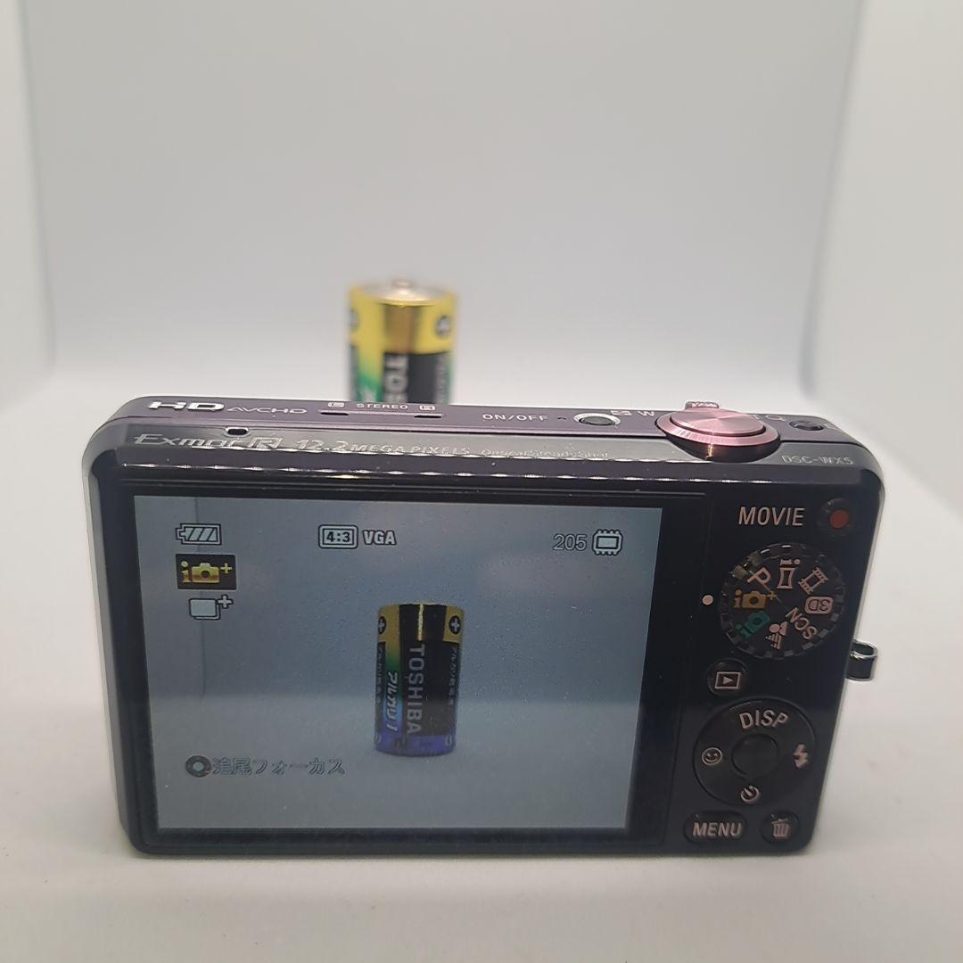 【美品】 ソニー SONY DSC-WX5 パープル デジタルカメラ