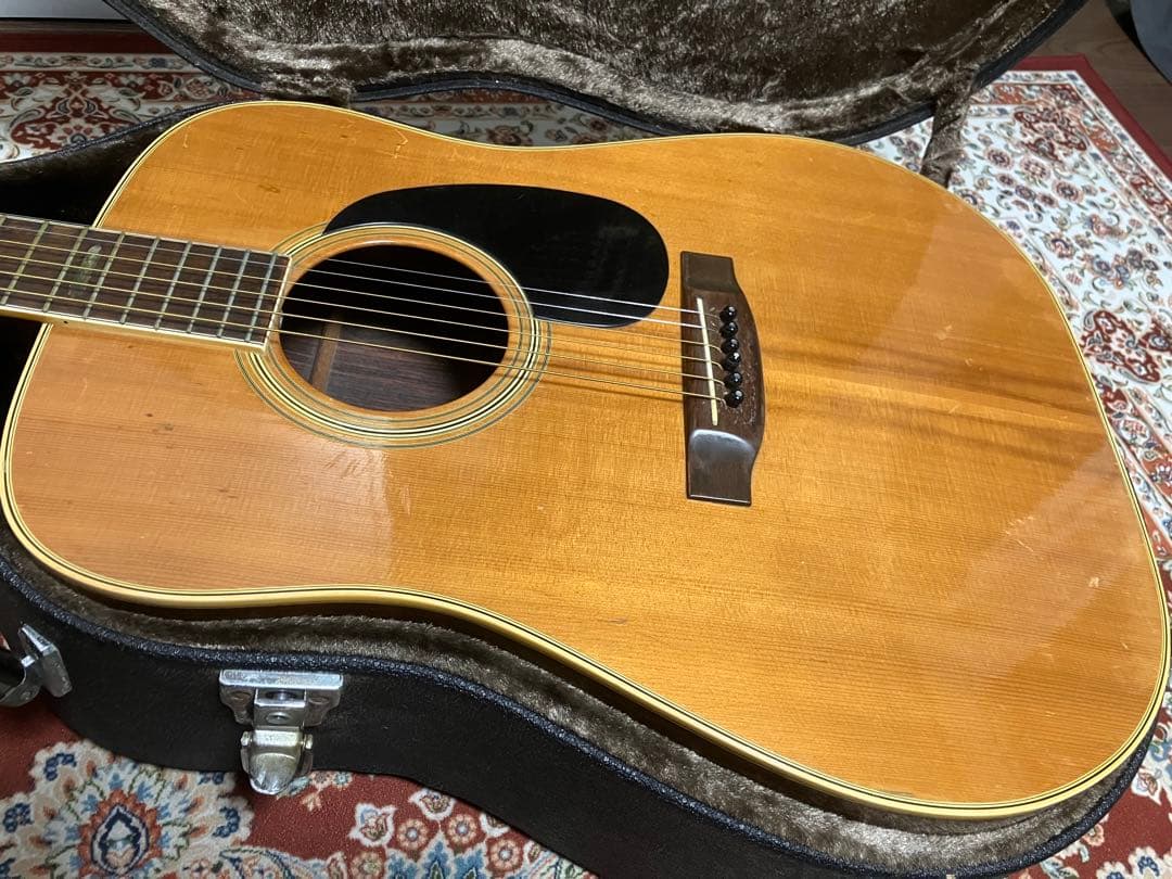 希少Yamaki 140 縦ロゴ アコースティックギター HC付き