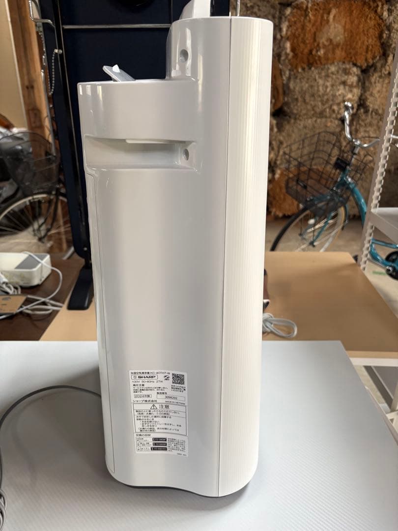 2024年製SHARP 空気清浄機 KC40TH7ホワイト