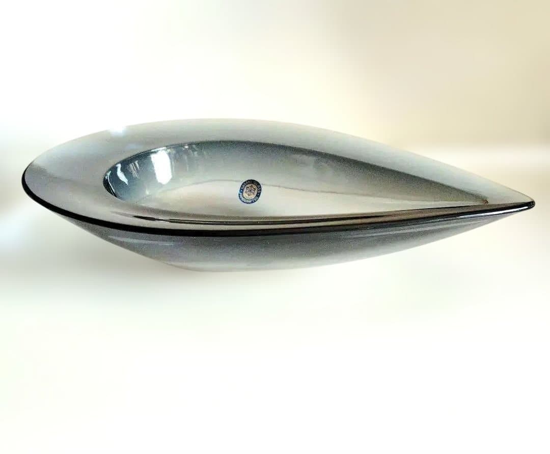 竹内伝治デザイン アッシュトレイ 佐々木硝子