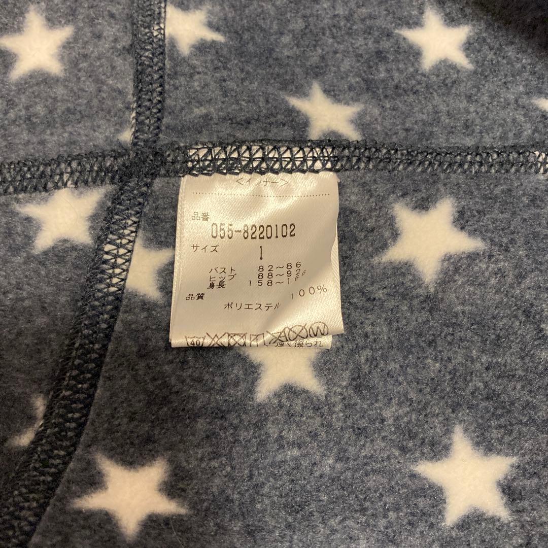 パーリーゲイツ　星柄フリースインナー　ジャケット　ウインドブレーカー 4way