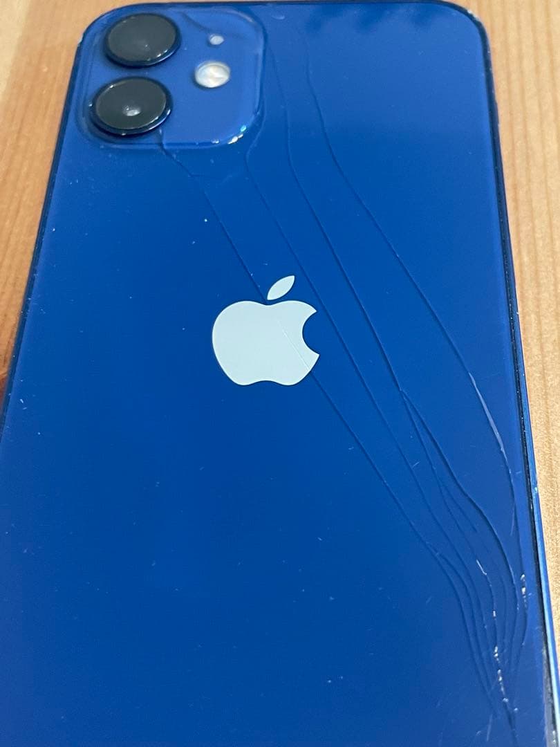 iPhone 12 mini 青色 本体+箱+ケーブル他