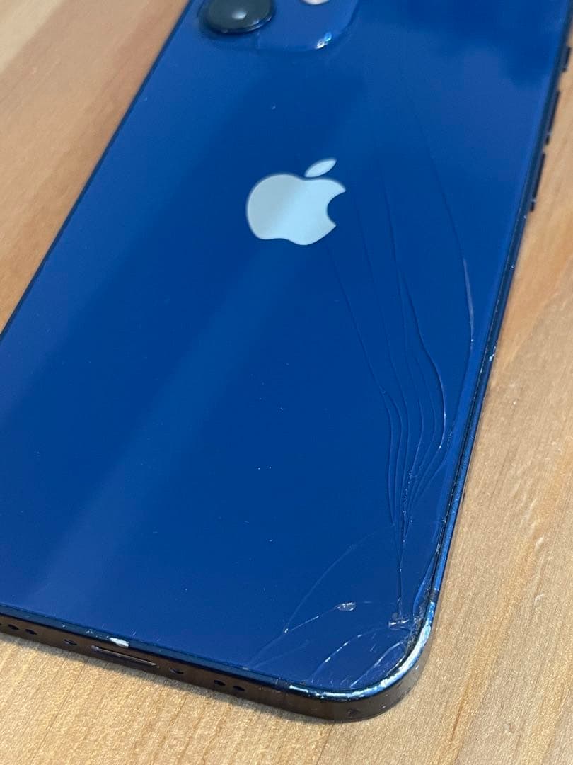 iPhone 12 mini 青色 本体+箱+ケーブル他