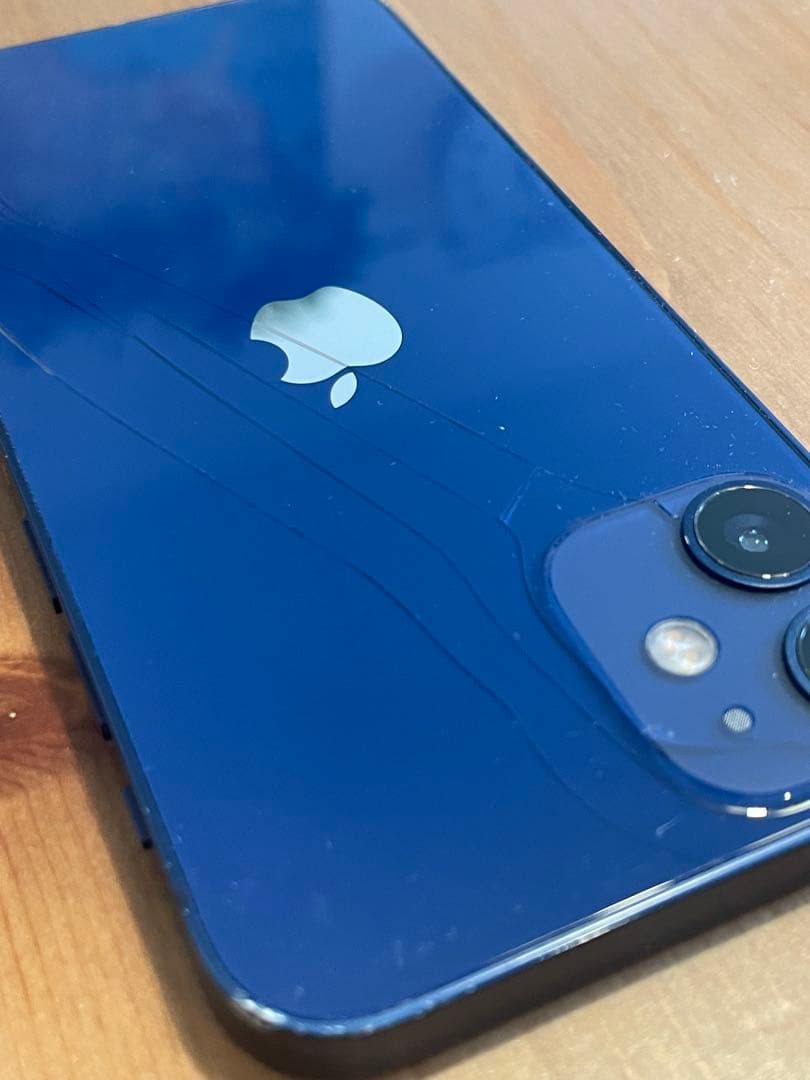 iPhone 12 mini 青色 本体+箱+ケーブル他