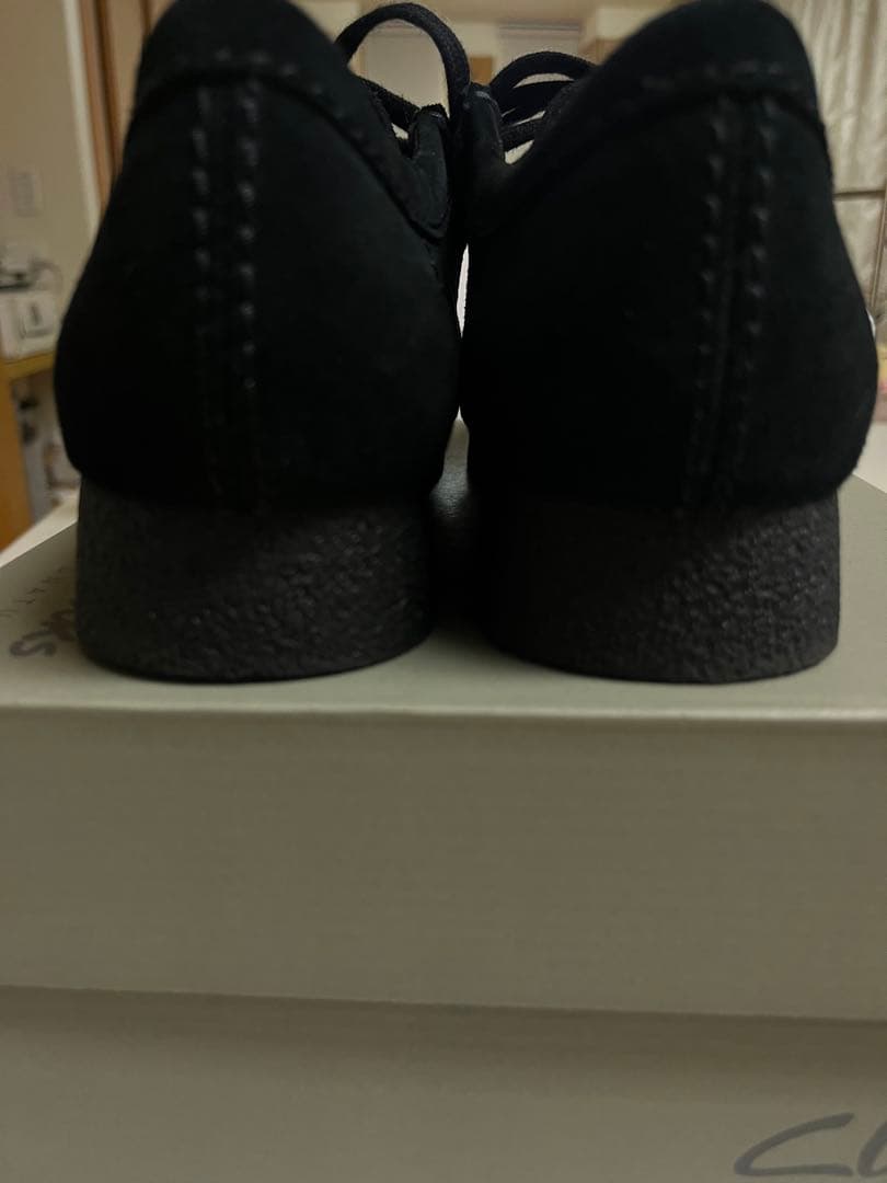 Clarks ワラビー　黒　UK5