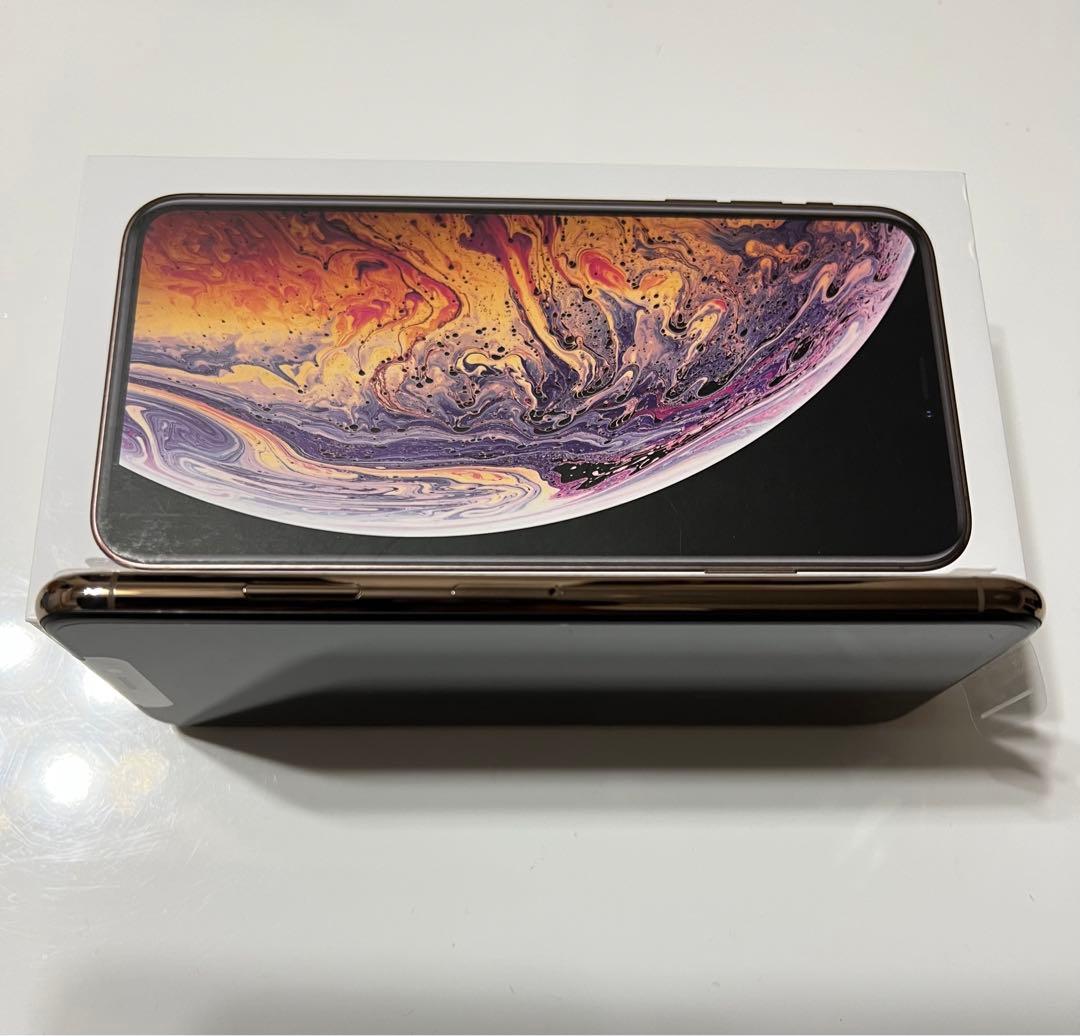 デュアルSIM iPhoneXs Max Gold 256GB SIMフリー
