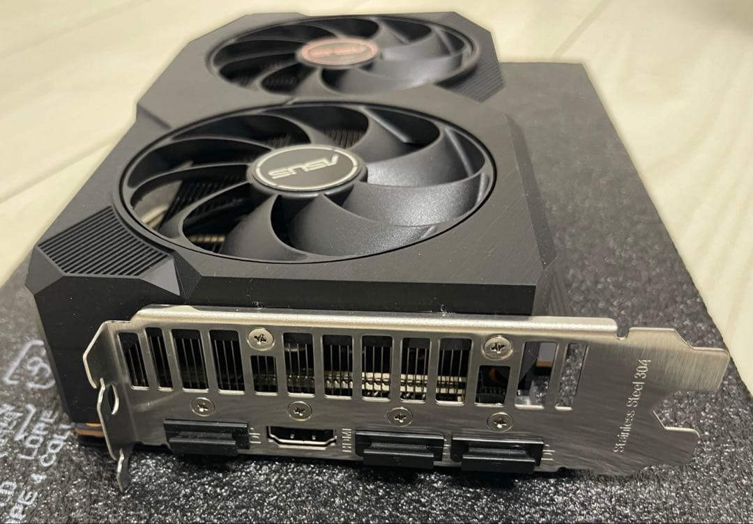 グラフィックボード・グラボ・ビデオカード ASUS Radeon RX7600 DUAL-RX7600-O8G-V2