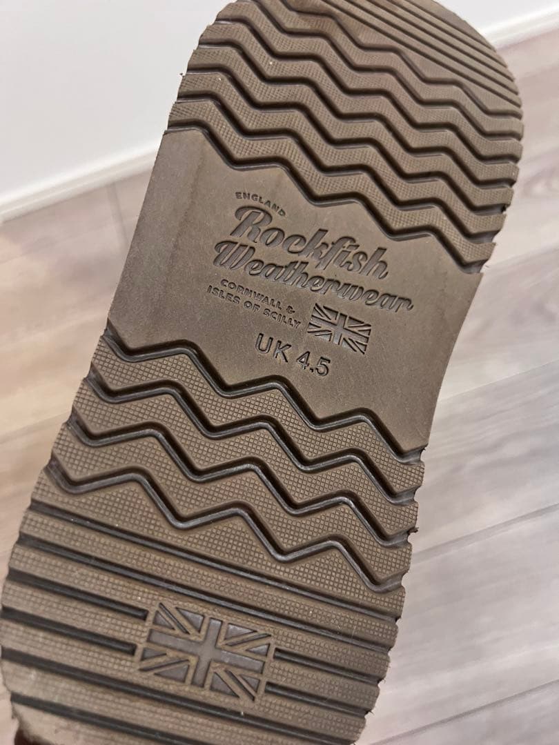 rockfish weatherwear ベージュ スエード ムートンブーツ