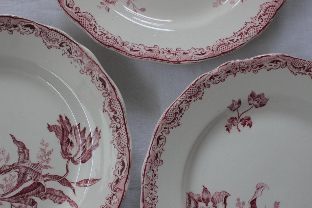 ラスイチ【B】【サルグミンヌ】フォンタンジュデザートプレート /アンティーク