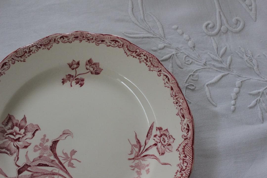 ラスイチ【B】【サルグミンヌ】フォンタンジュデザートプレート /アンティーク