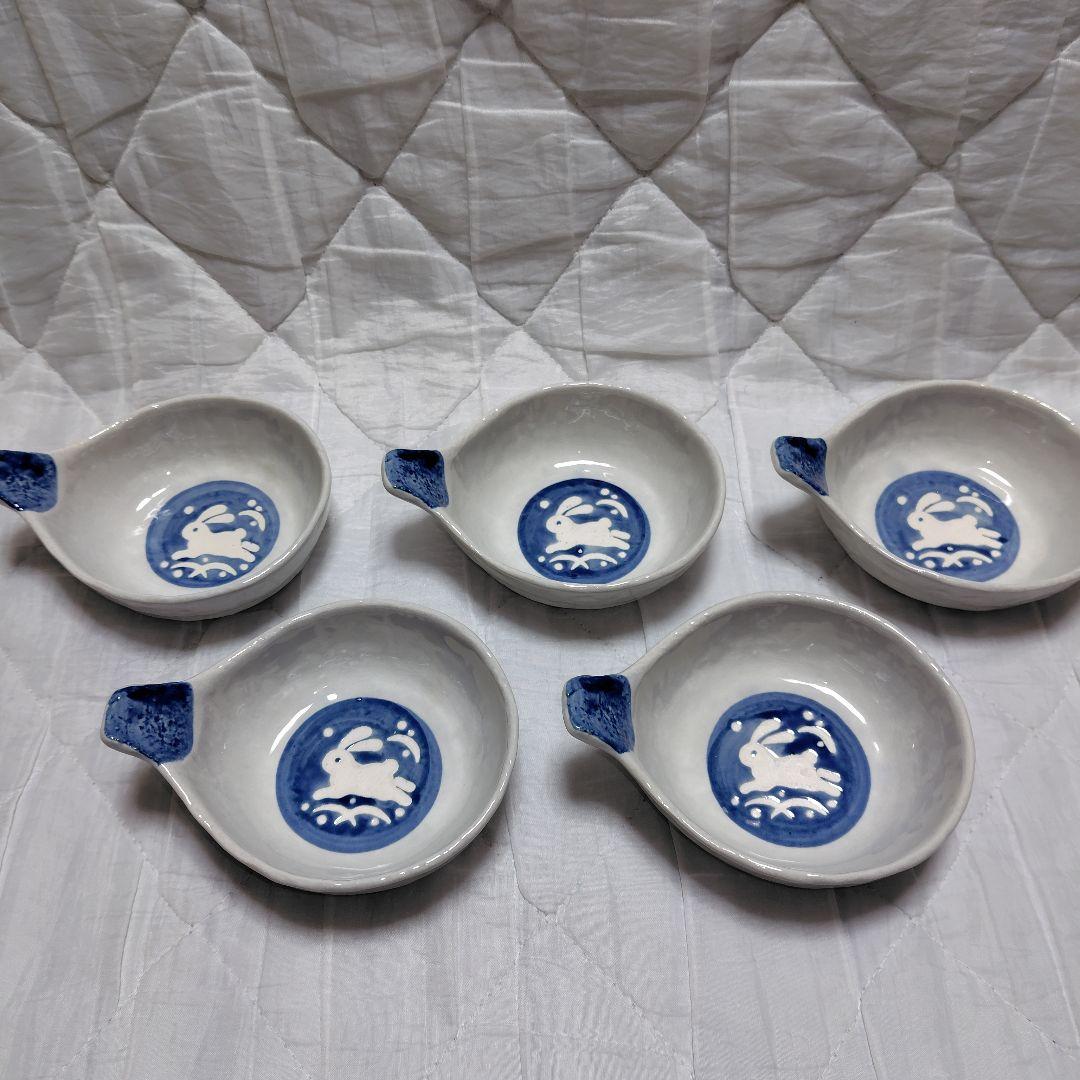 ウサギ柄　土鍋セット