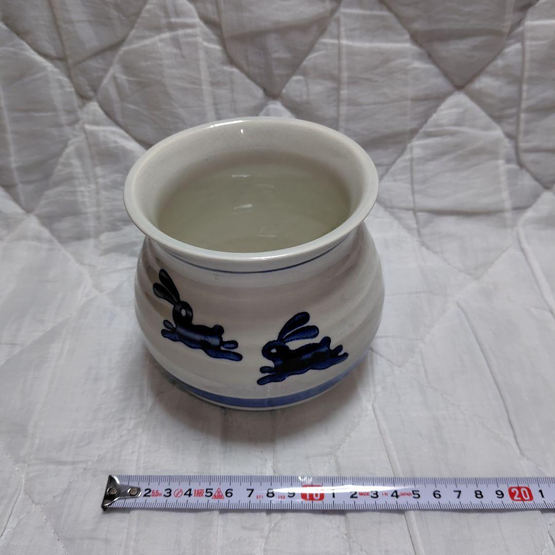 ウサギ柄　土鍋セット