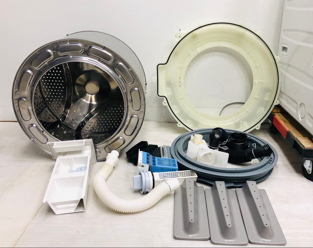 ES-S7H 3ヶ月保証23年安心分解洗浄マンション左開きドラム式洗濯乾燥機