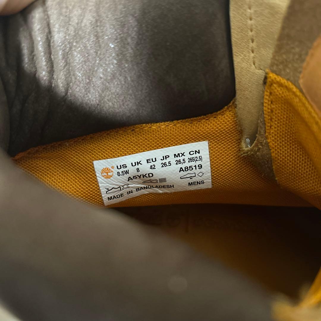 【ティンバーランド】ARBOR ROAD 6インチ　A5YKD 26.5