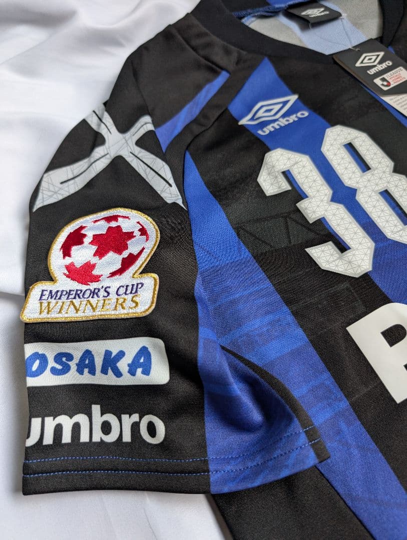 新品タグ付き！ガンバ大阪/堂安律/ホーム/2016年天皇杯モデル