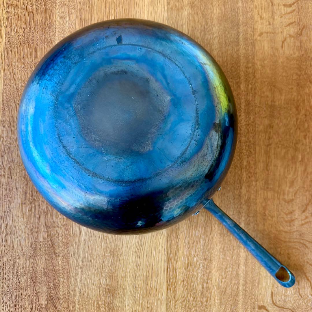 羽生直記さん　フライパン　深型　中華鍋　ウォックパン　打ち出しフライパン