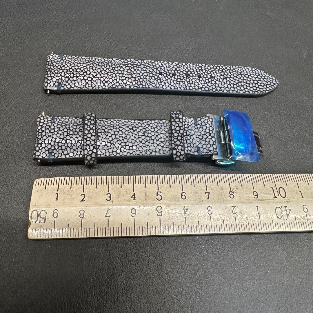 ♡Cb左1007 未使用保管品 VGREEN エイ革 腕時計ベルトのみ