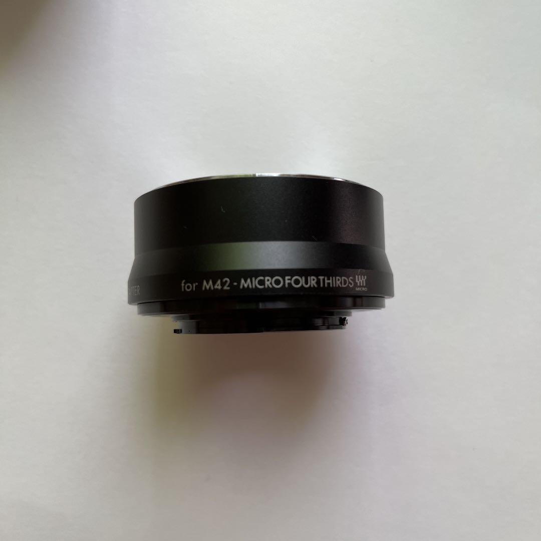 Super Takumar 55mm f1.8後期型+アダプター +レンズフード