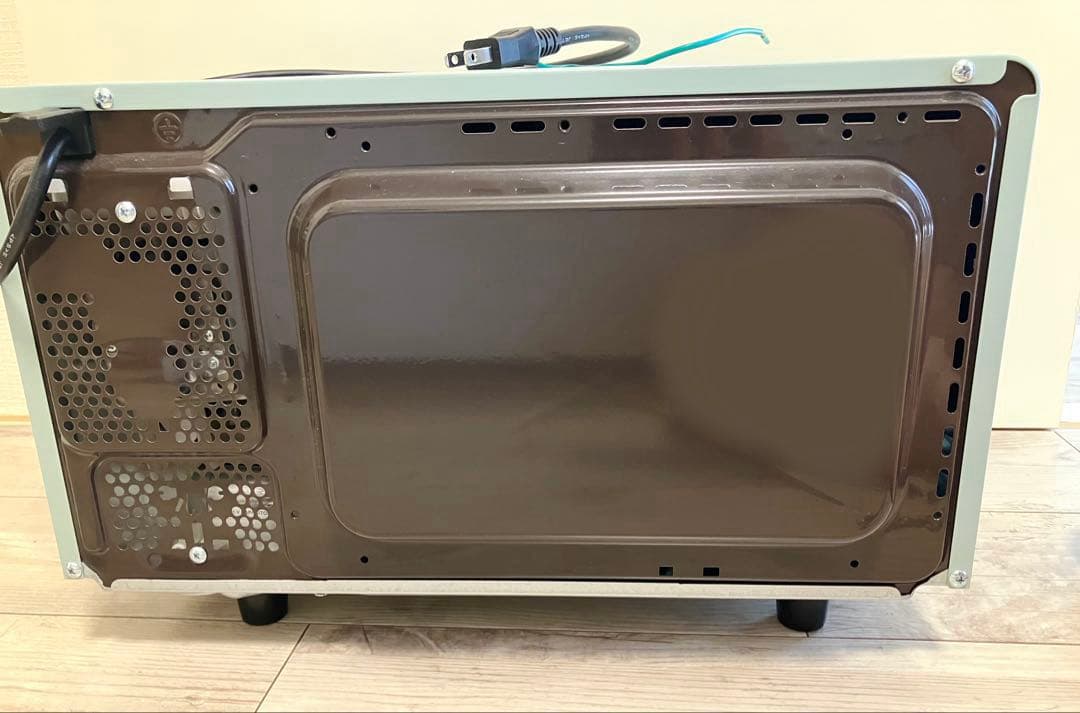 Toffy 電子レンジ 2021年製 ペールアクア ラドンナ 取説付 元箱なし