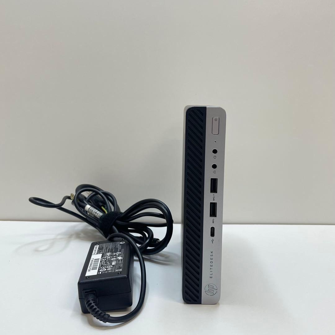 ミニPC #573 HP EliteDesk 800 G3 i5 8 Office2021