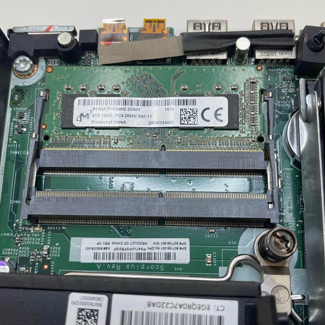 ミニPC #573 HP EliteDesk 800 G3 i5 8 Office2021