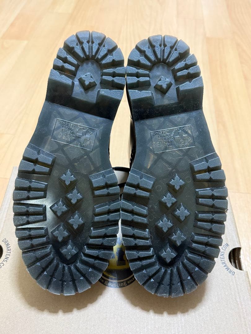 Dr. Martens 8ホール ホワイトステッチ ジッパー付き UK6