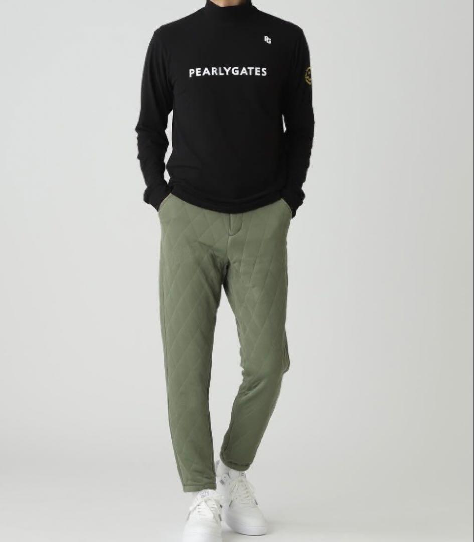 新品 パーリーゲイツ ラグウォームプレミア ハイネックカットソー(7)3L/濃紺