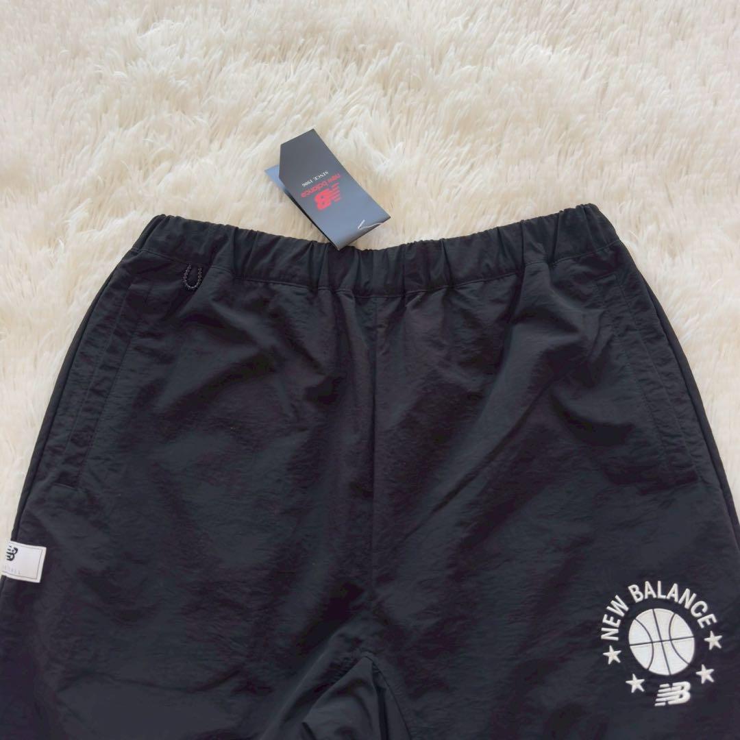 新品タグ付✨New Balance バスケットボール　ウィンドパンツ 黒　XL