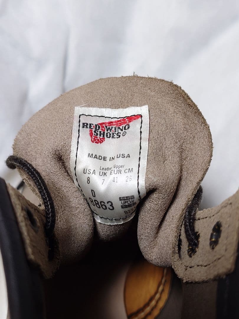 RED WING レッドウィング 8863 26cm US8D 新品未使用