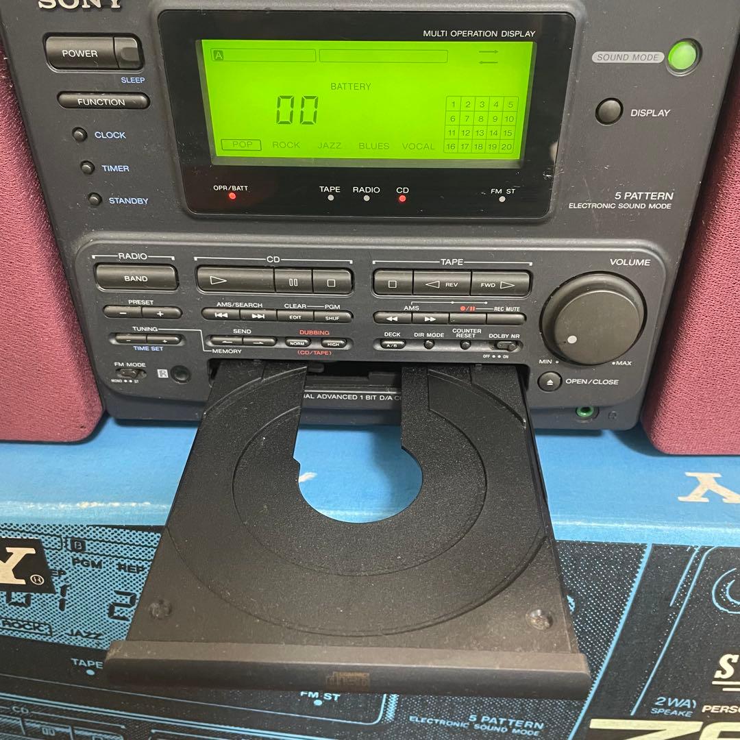 SONY ZS-5 パーソナルデジタルオーディオシステム ラジカセ