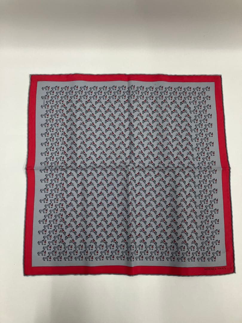 HERMES プチカレ 乗馬柄　サイズ41 箱