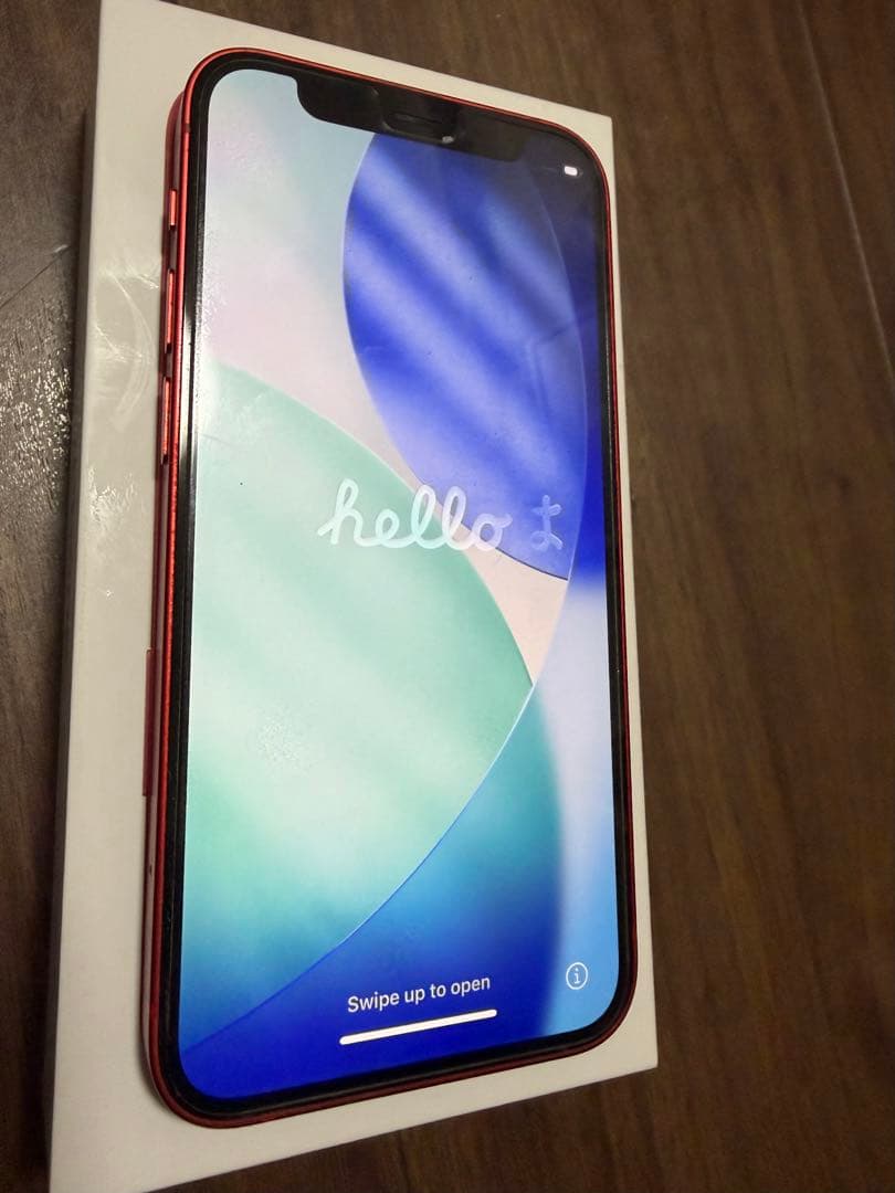 iPhone12mini RED 64GB バッテリー76% 初期化済み